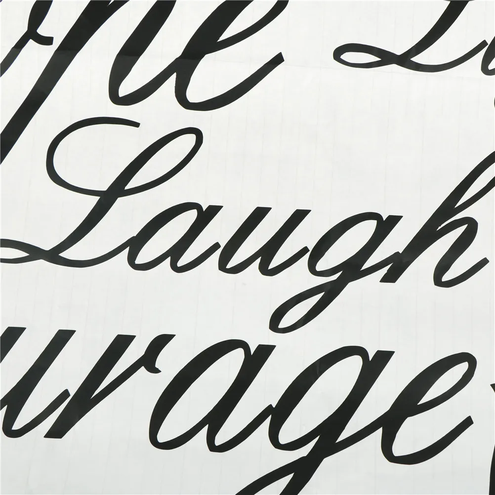 1 шт. 58x76 см Лестницы художественного люби живи смейся настенные наклейки для