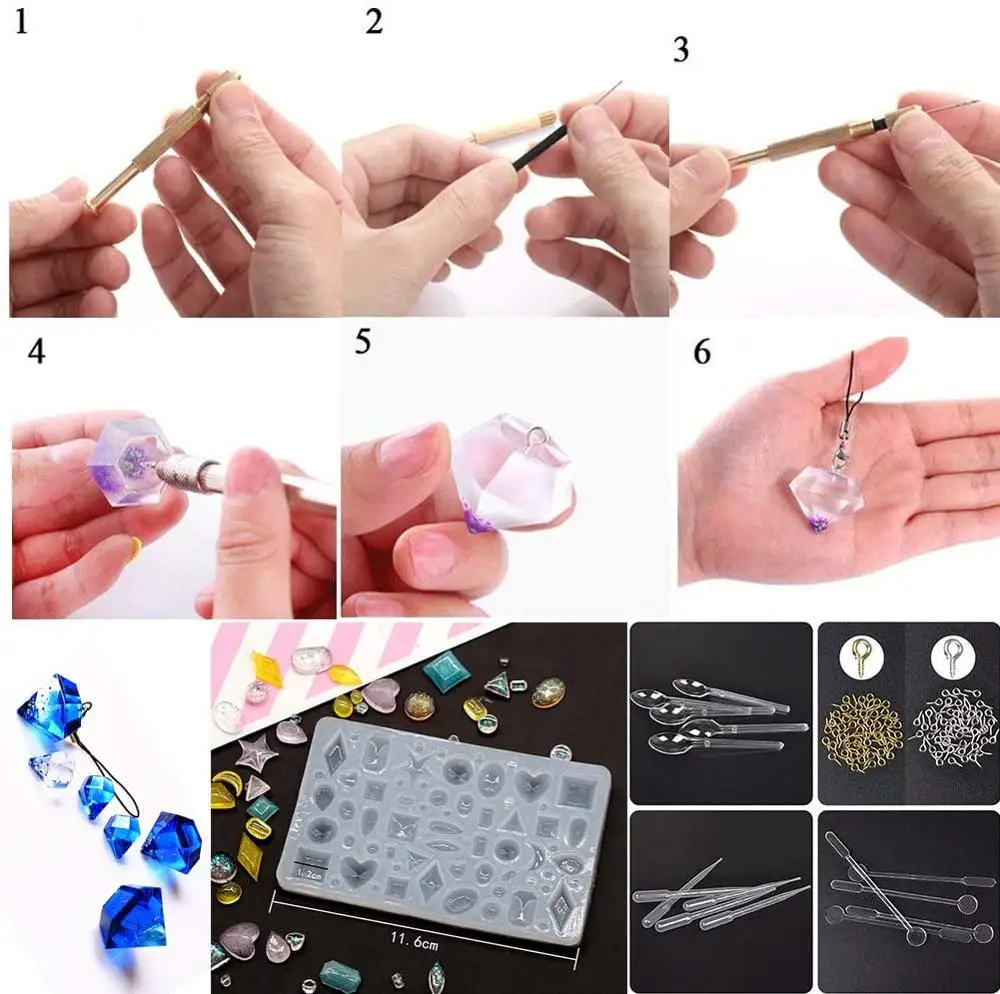 Aibeads 229 шт DIY полимерные формы ручные каботажные изделия силиконовые для