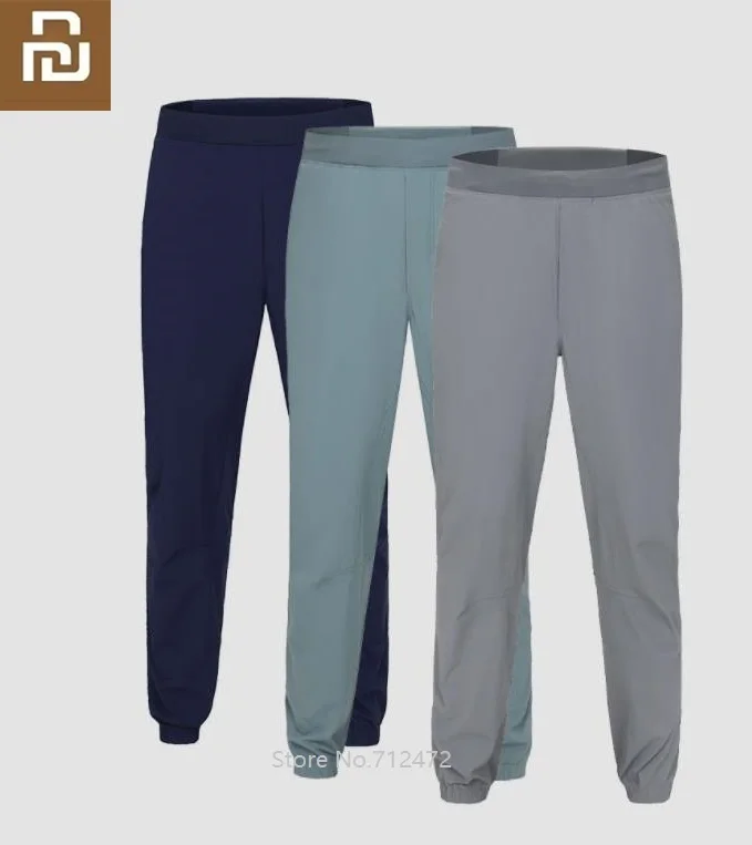 Спортивные мужские брюки Youpin с Четырехсторонней бомбой быстросохнущие штаны