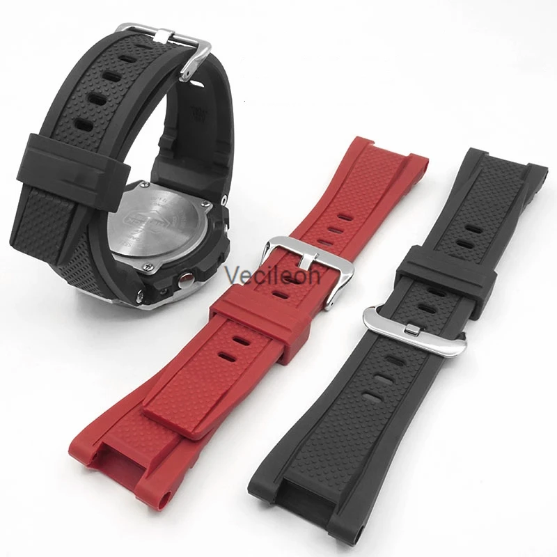 Силиконовый ремешок с пряжкой для часов оригинальный стиль лента ремешком