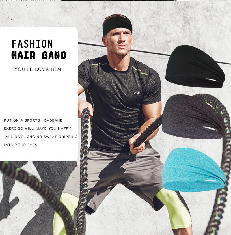 Женская/Мужская эластичная повязка для йоги спортивный Напульсник бега