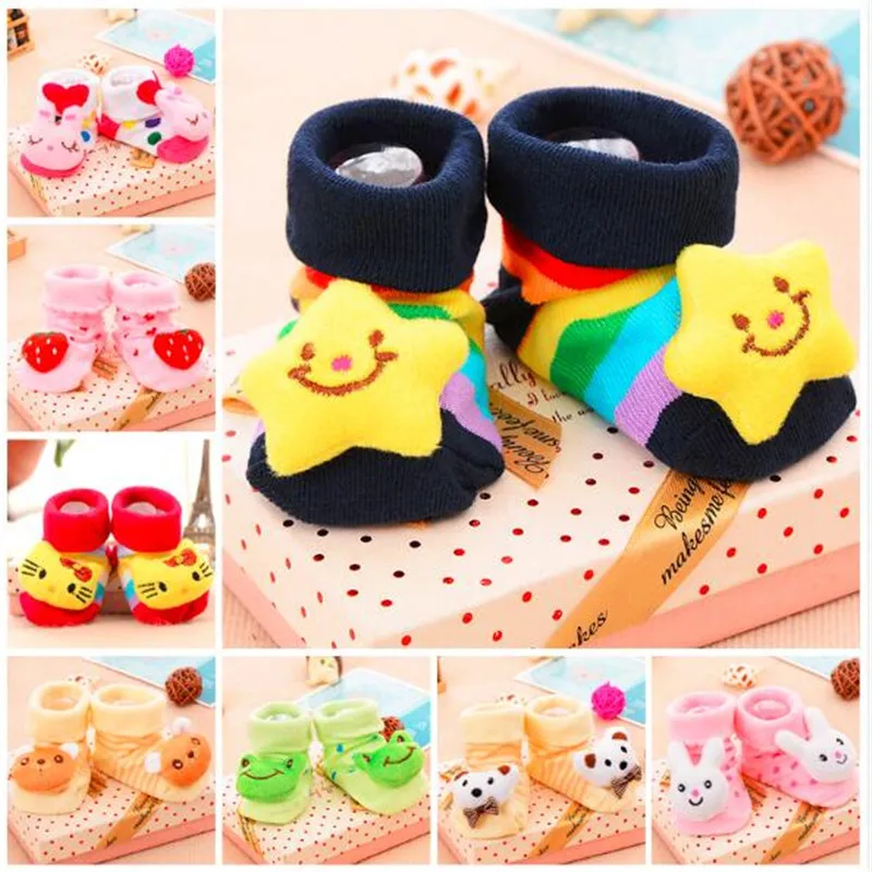 

2021 New Antiskid Baby Socks Fashion Spring Autumn Winter Toddler Boys Girls Warm Socks Lovely Cartoon Kid Infant Socks