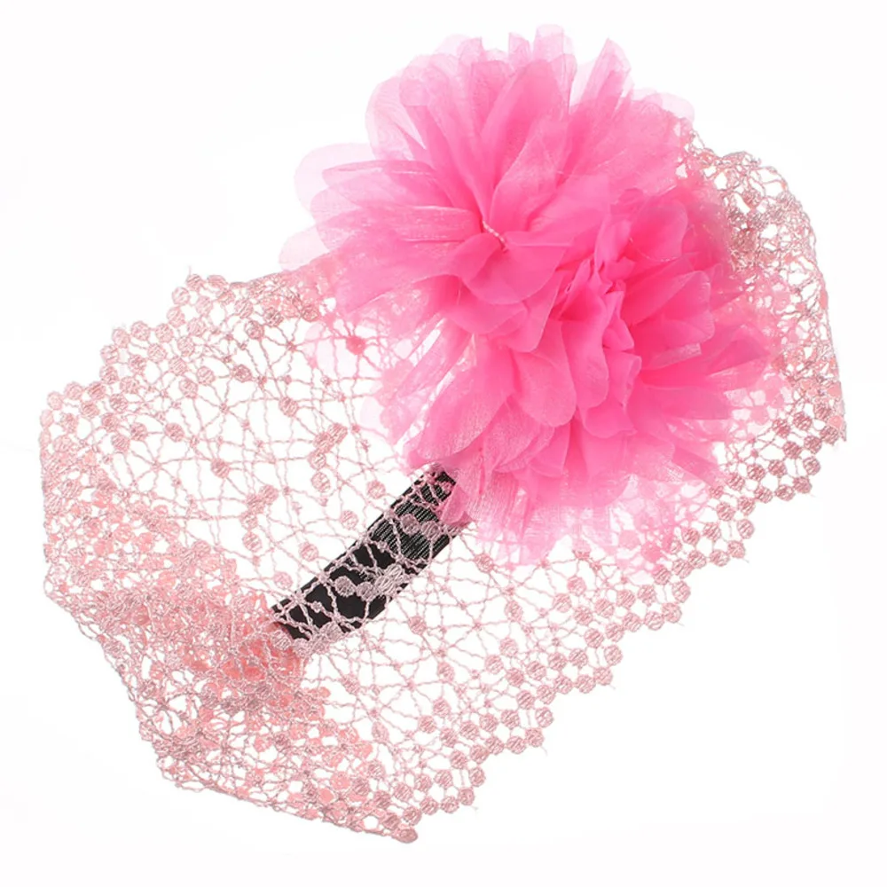 Эластичная Повязка на голову для маленьких девочек повязка лента с бантом тюрбан