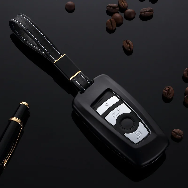 Алюминиевый Чехол для автомобильного ключа чехол BMW 520 525 f30 f10 F18 118i 320i 1 3 5 7 Series X3 X4 M3