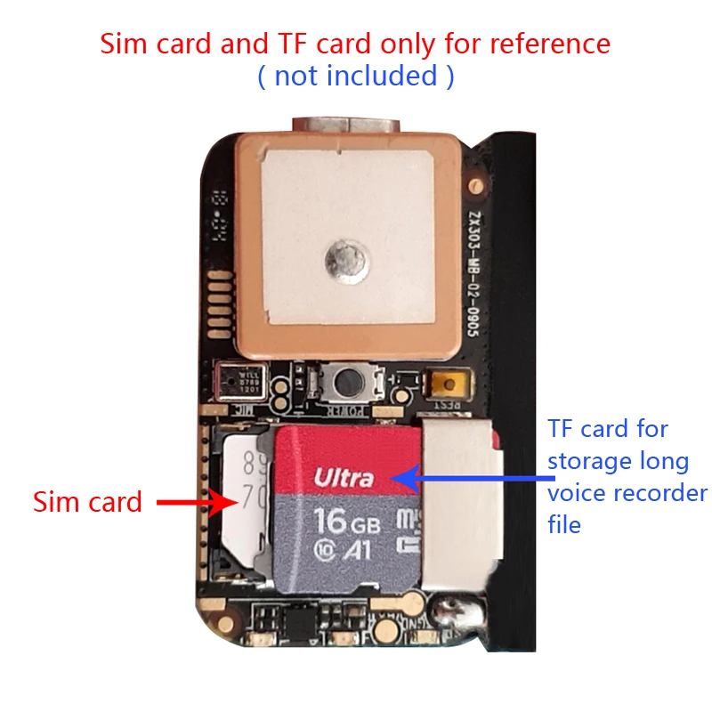 ZX303 мини GPS модуль трекера GSM сигнализация Wi Fi фунтов локатора SOS sms координата веб