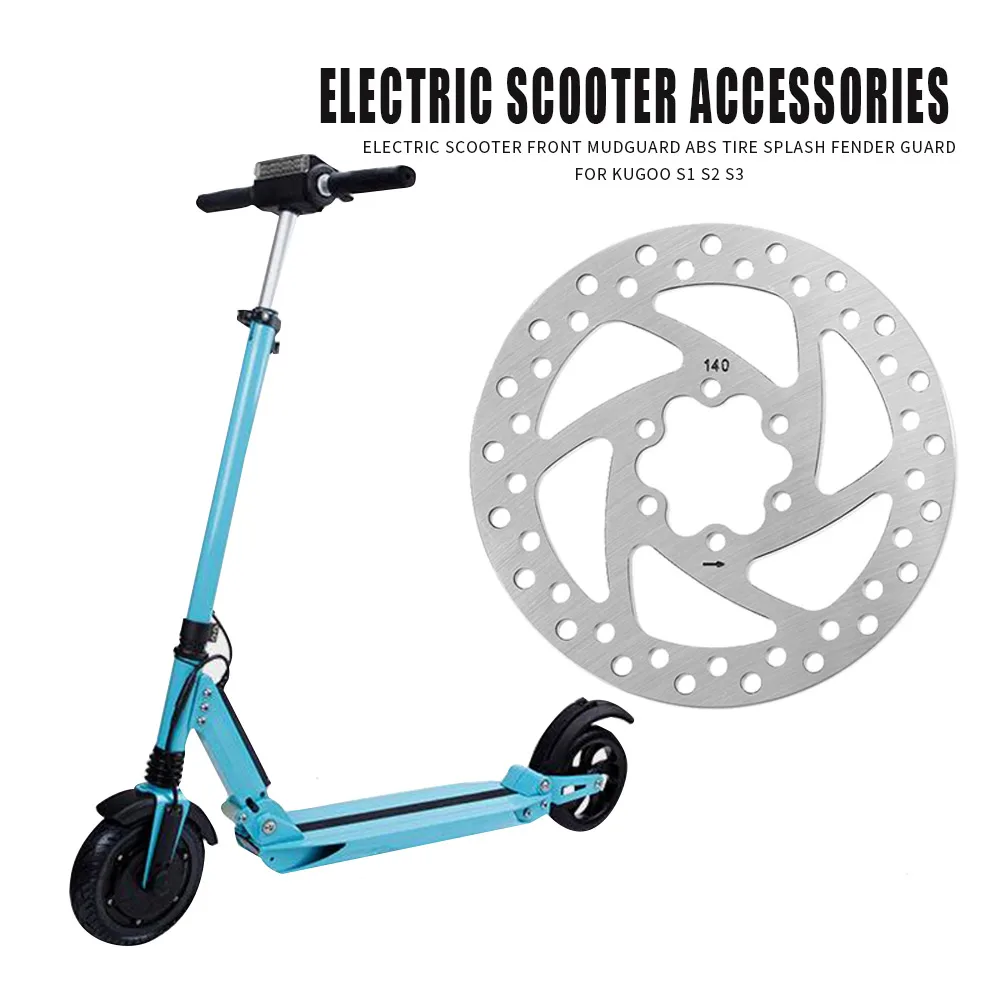 Electric Scooter Steel Brake Disc Rotor for 10 inch Kugoo M4 Skateboard Pads 140mm | Спорт и развлечения