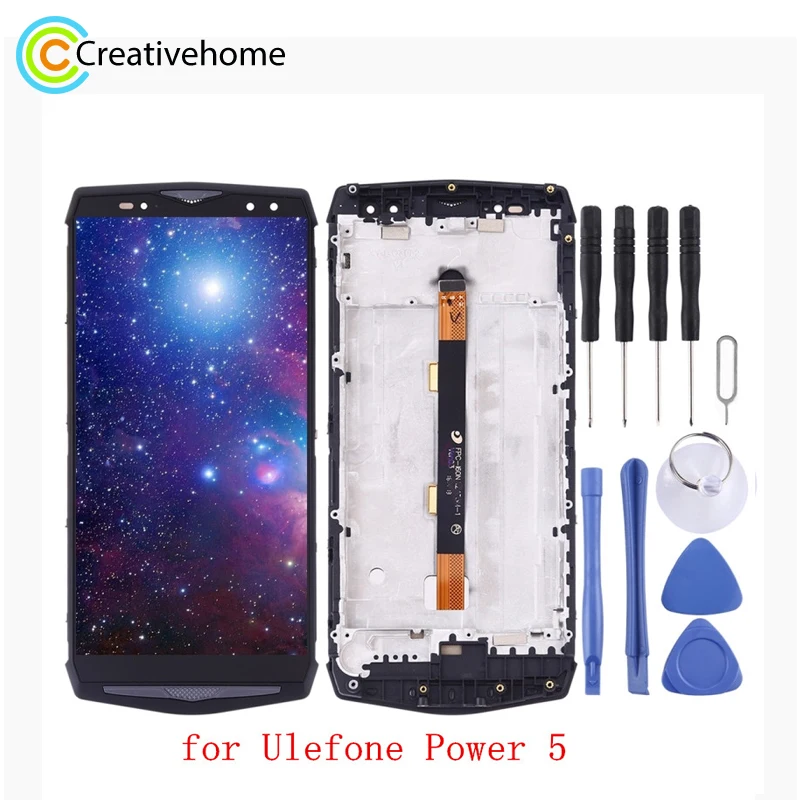 Совершенно новый оригинальный ЖК-дисплей сенсорный экран для Ulefone power 5 и 5S +