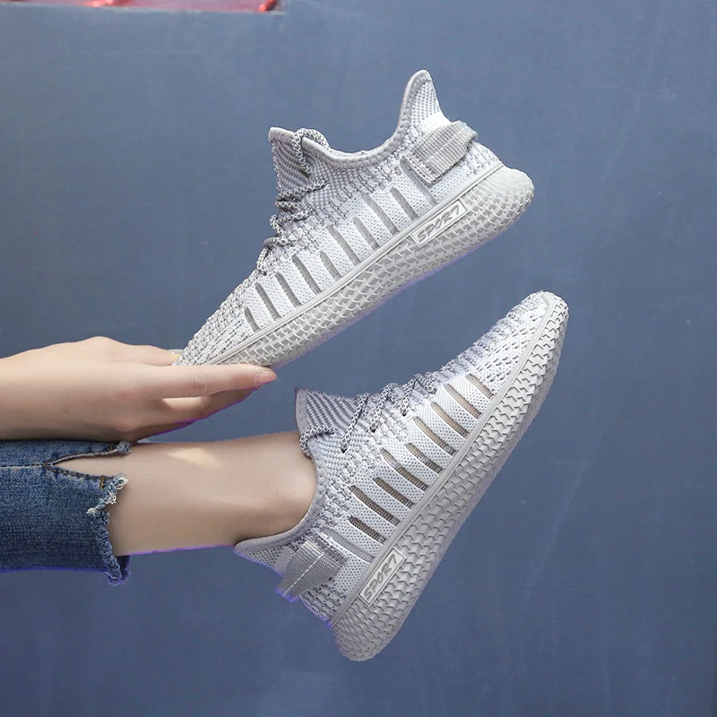 

Top 2020 Shoes women sneakers fashion summer light breathable mesh shoes woman tenis feminino women casual vulcanized shoes