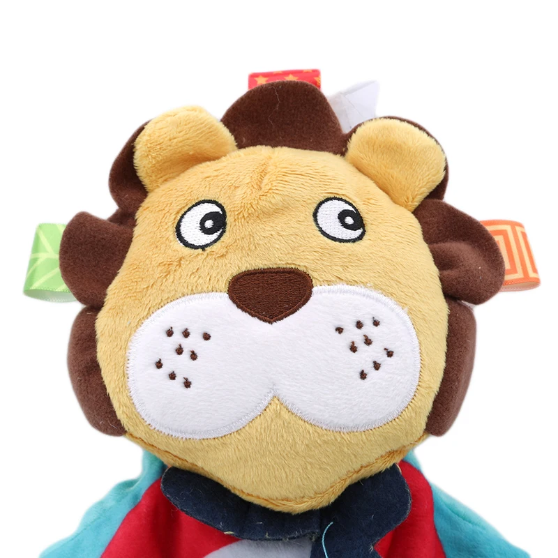 

Newborn Boys Girls Peluches Baby Plush Animals Toy Cute Cartoon Cow Lion Elephant Doll Comfort Baby To Sleep Hot Sale