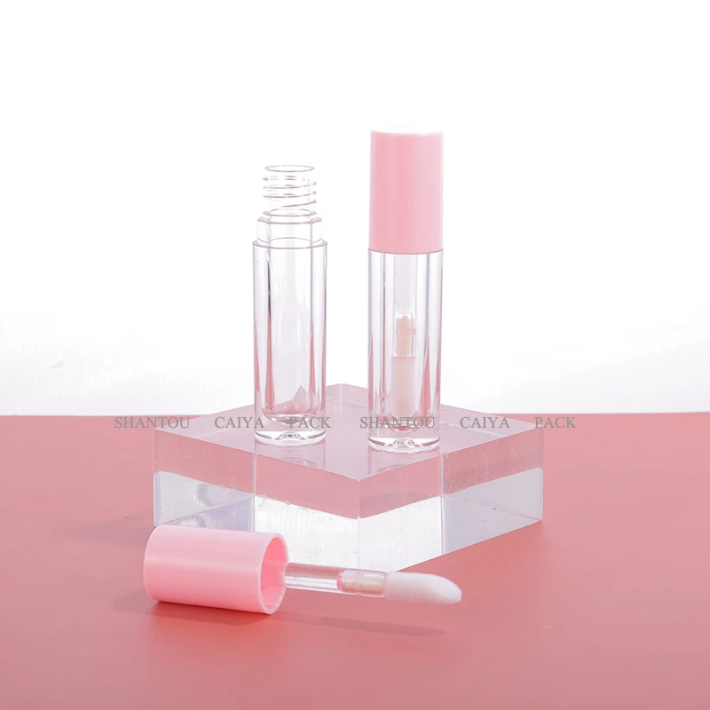 

5ml Lip Gloss tubes Empty Plastic Tubes big wand Mini Clear Lipgloss Packaging Container lipstick tubes