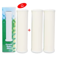 10 inch thick high density flat ceramic filter cartridge can be cleaned for water purifiers household pre filtration