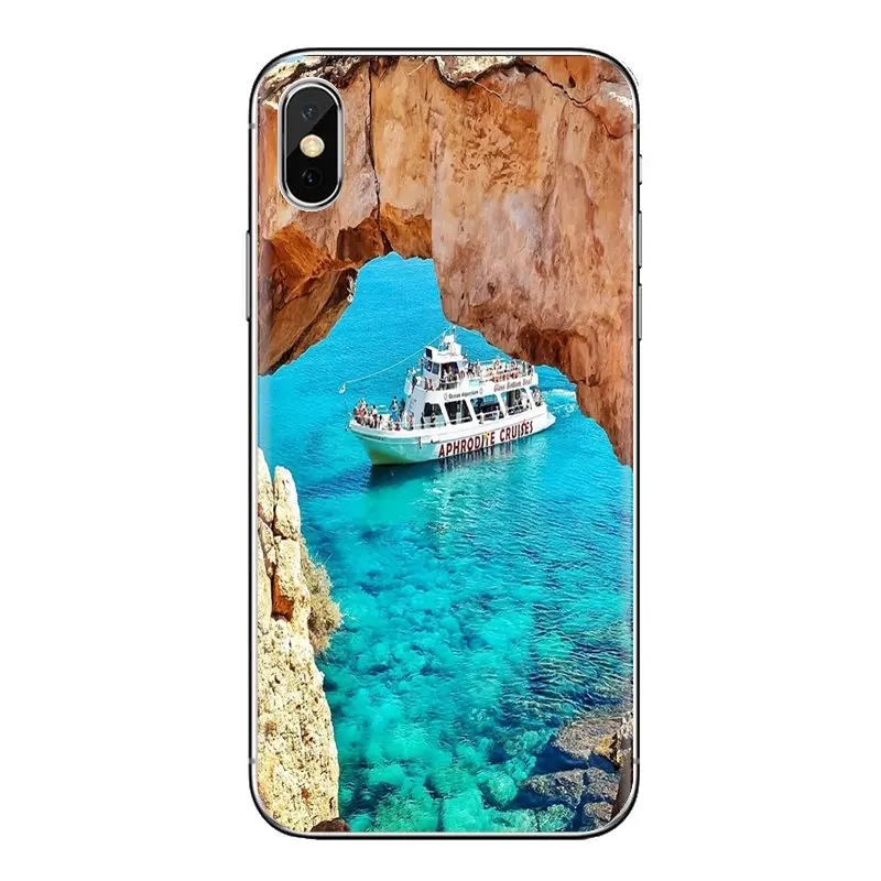 Turquoise Sea Cyprus For Xiaomi Mi3 Samsung A10 A30 A40 A50 A60 A70 Galaxy S2 Note 2 Grand Core Prime TPU Transparent Skin Case |