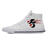 the jackson 5 heavy metal band icon mens womens designer leisure sneakers men casual canvas shoes