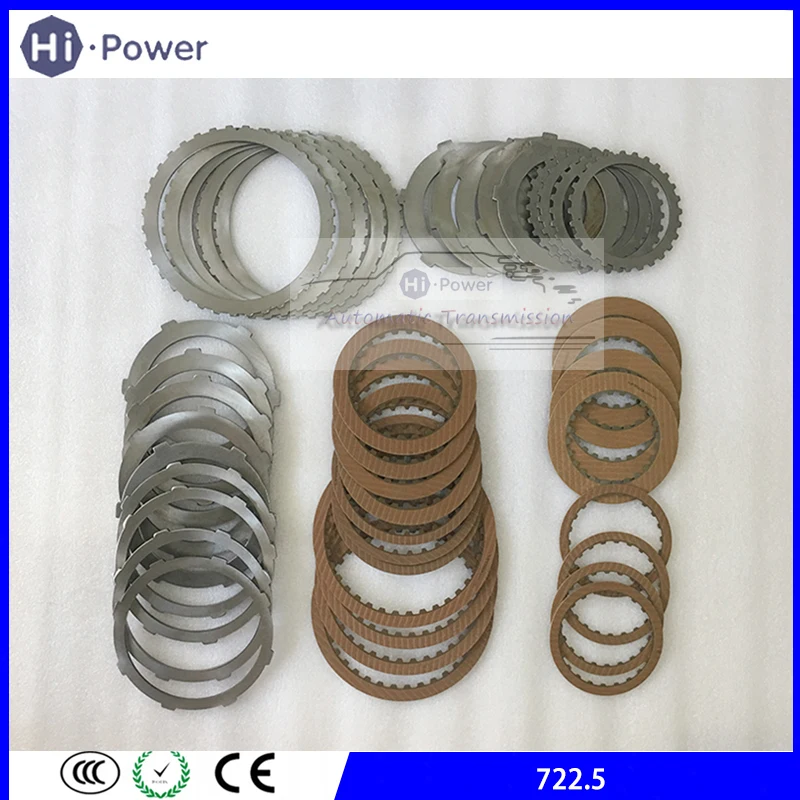 

722.5 Transmission Rebuild Kit Repair Clutch friction plate & steel kit For Benz S320 SL320 300 300SL 350 3.0L