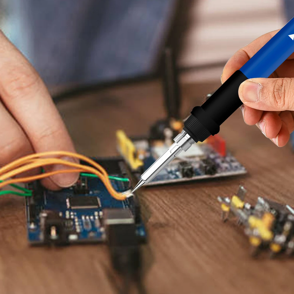 Паяльник Электрический паяльная станция с регулируемой температурой мини-ручка