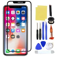 front screen glass lens back glass replacement repair kit uv glue tool kit for iphone xxrxsxsmax iphone 1111 propro max