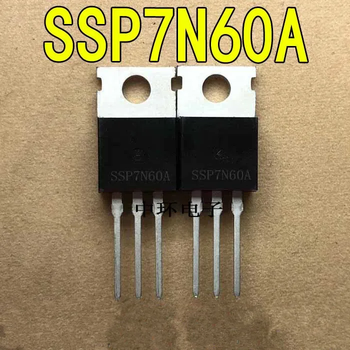 

10pcs/lot SSP7N60B SSP7N60A 7N60B 7N60A 7N60 TO-220 new original In Stock