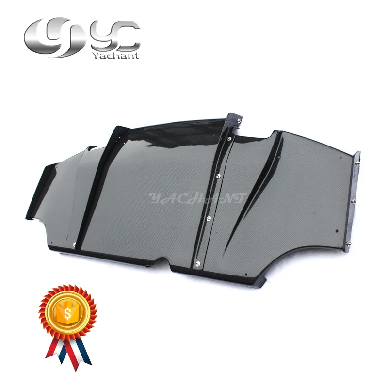 

Car-Styling Carbon Fiber Rear Bumper Diffuser Fit For 2008-2012 Evolution 10 EVO X EVO10 VS Style Rear Diffuser