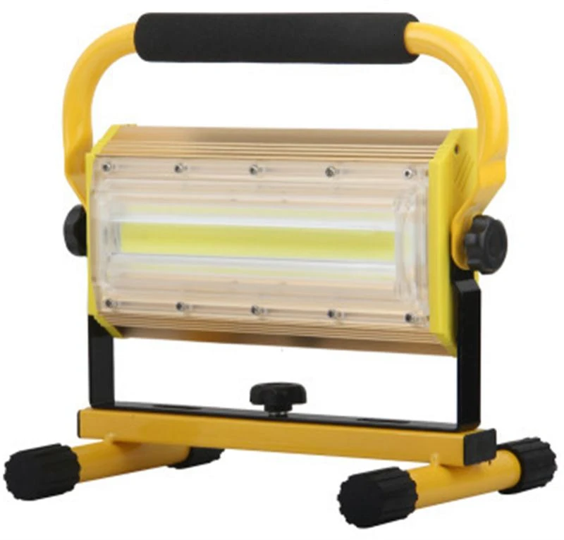 Портативный перезаряжаемый светодиодный прожектор 100 Вт с питанием от