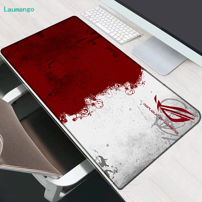 Anime Mouse Pad Gamer Asus Rog Mausepad Computer Mat Gaming Laptop Kawaii Accessories Pc Mats Mousepad Company Carpet Keyboard