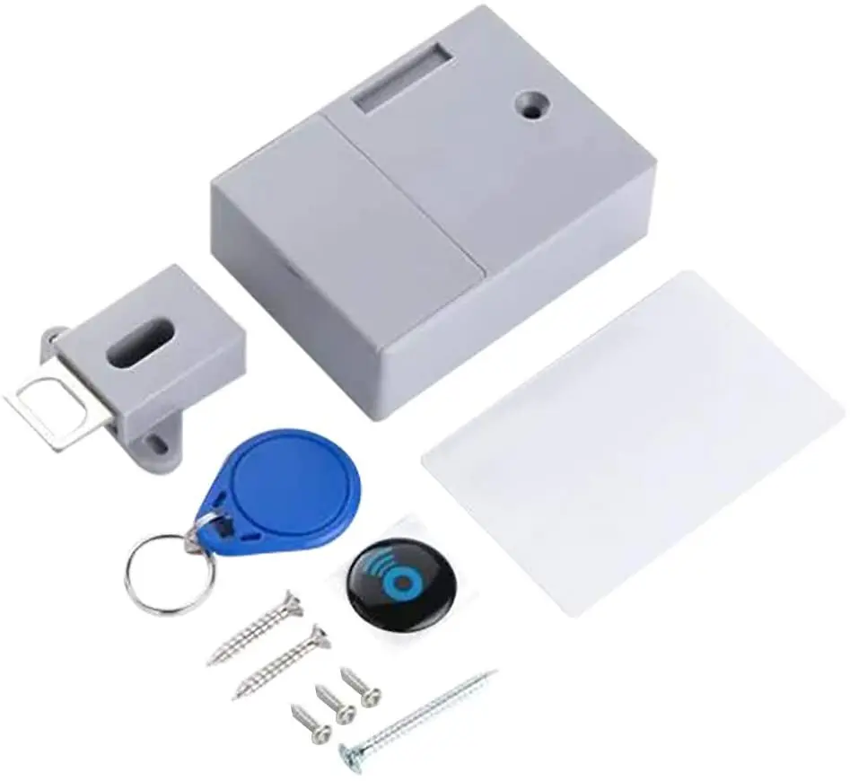 Умный электронный замок без отверстий невидимый скрытый дверной RFID для мебели