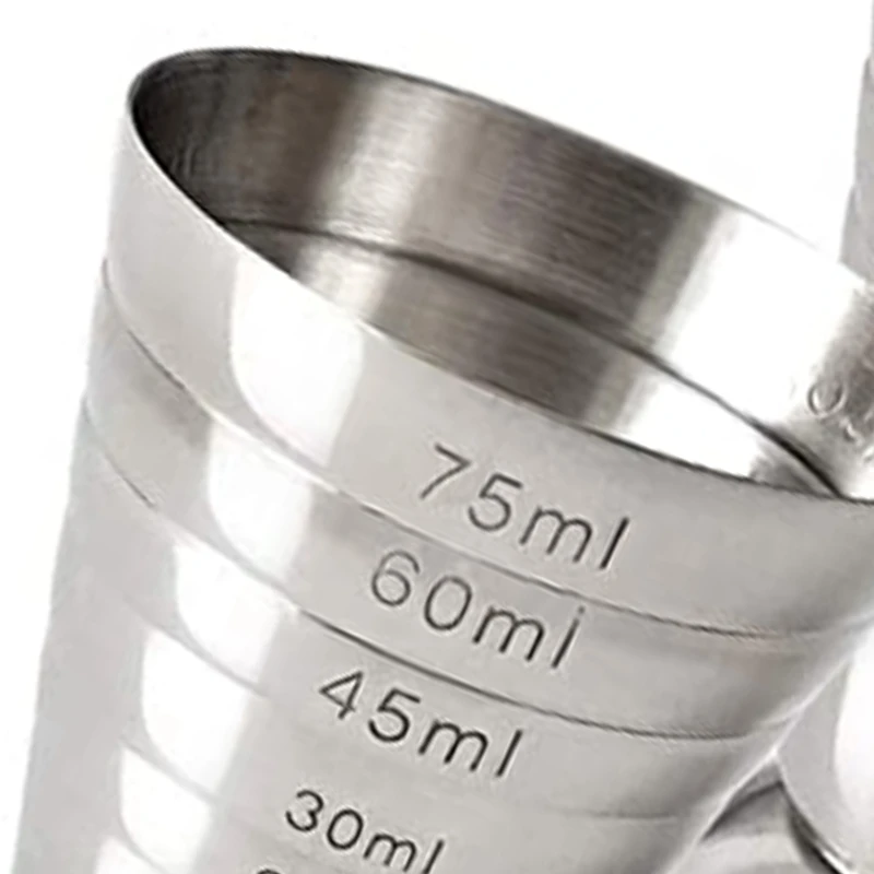 Stainless Steel Measuring Cup 2.5 Oz 75 Ml 5 Tbsp Cocktail Jiggers Pack of 2 | Дом и сад