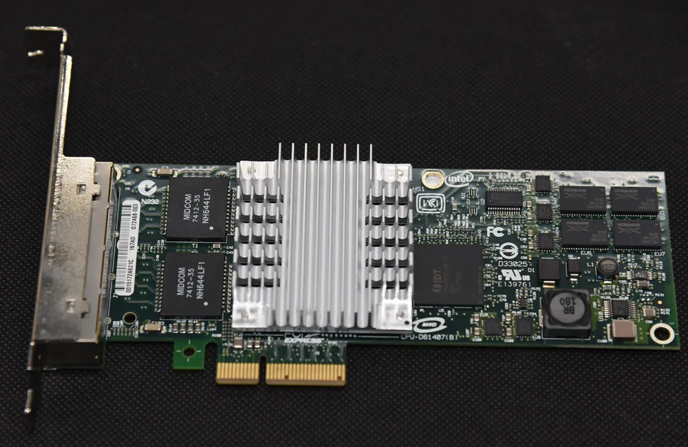 Серверный адаптер Intel at9404pt/at9404ptblk HP NC364T 435506 001 436431 IBM 39Y6138 PRO/1000 PT Gigabit PCI E|Сетевые