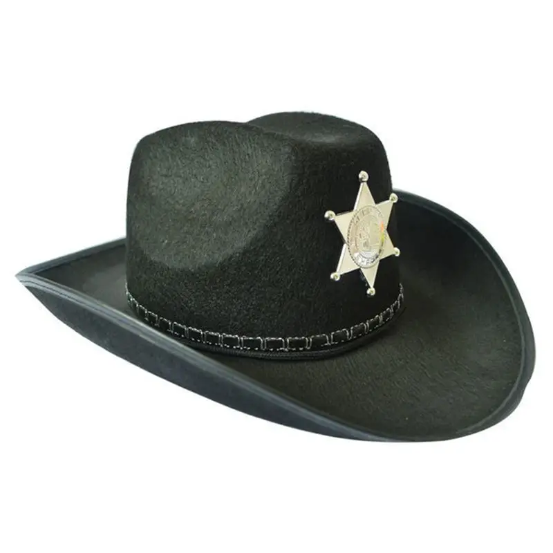 Товары для Хэллоуина на Рождество ковбойская шляпа в западном стиле выпускного