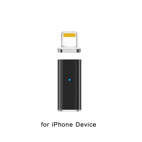 CANDYEIC Магнитный адаптер для IPhone устройства к Micro USB кабель магнитное зарядное устройство для IPhone 11 Pro Max 8 7Plus 6s Plus SE адаптер - Цвет: 10G full set adapter