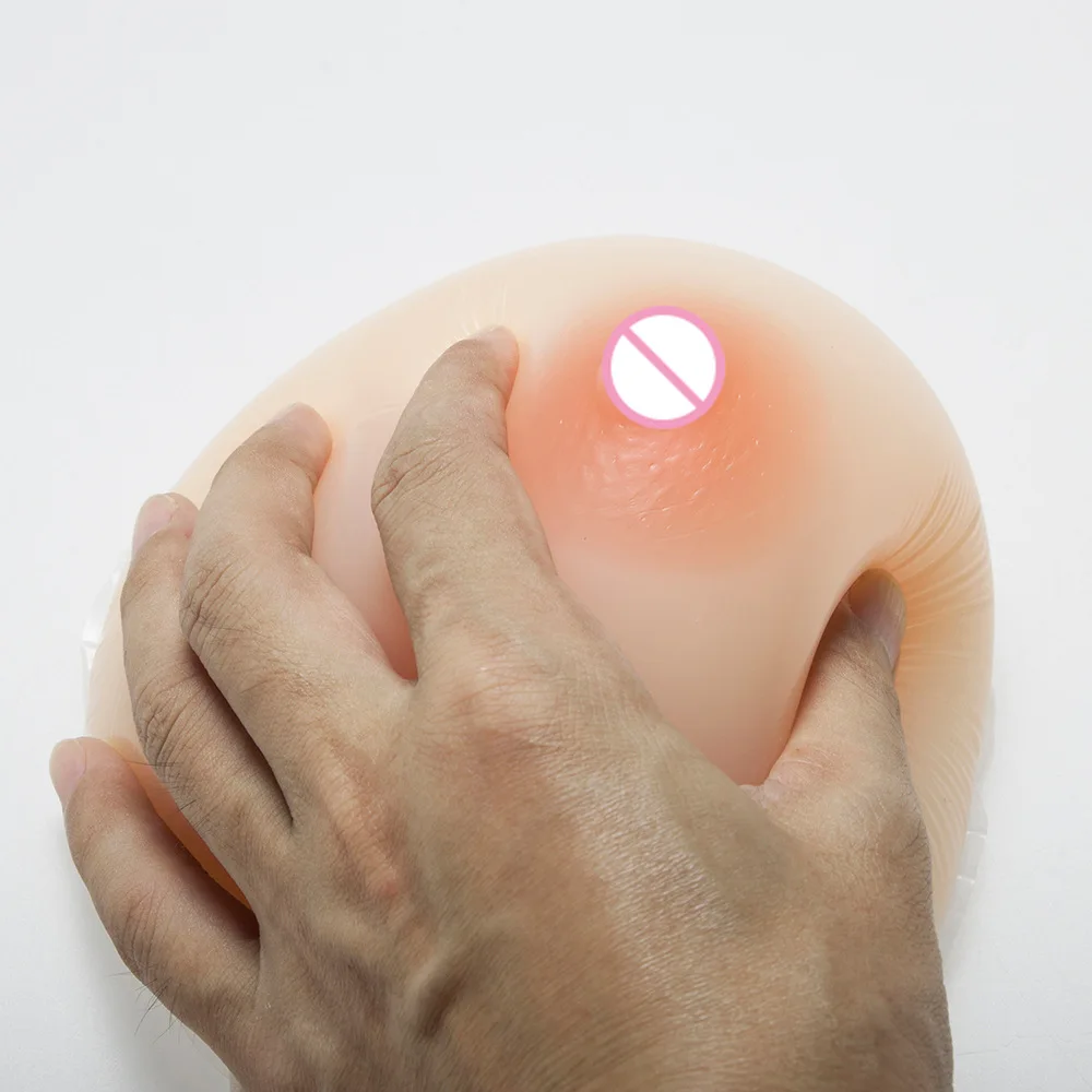 1200 г/пара DD Реалистичная силиконовая грудь Женская послеоперационная |