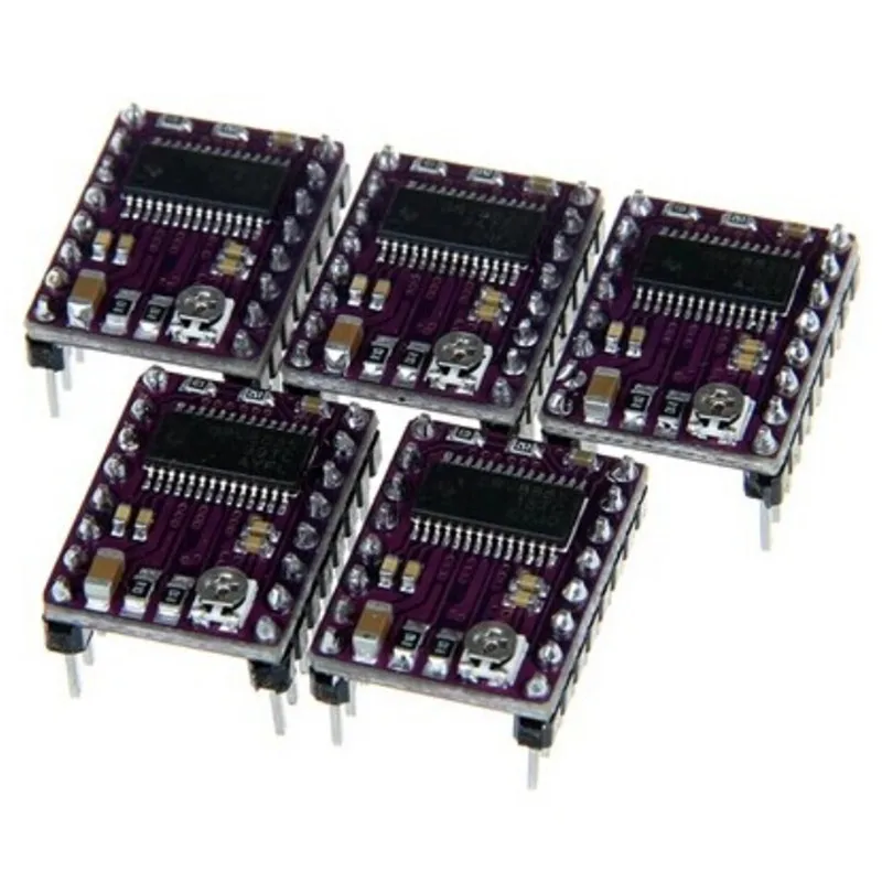 5 шт./лот StepStick DRV8825 переносчик шагового двигателя Reprap 4 слойный PCB RAMPS DIY моторный