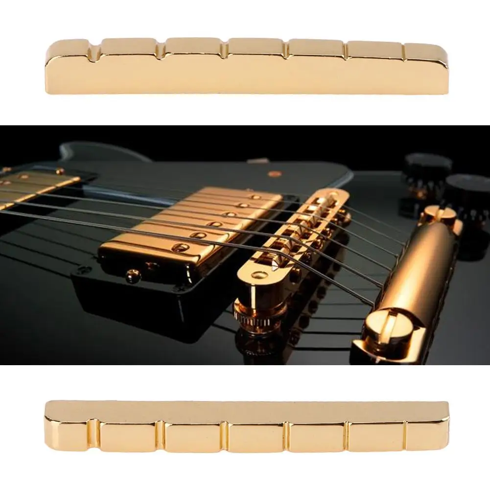 Профессиональный щелевые латунь металлический струна гайка для 6 ой TL ST