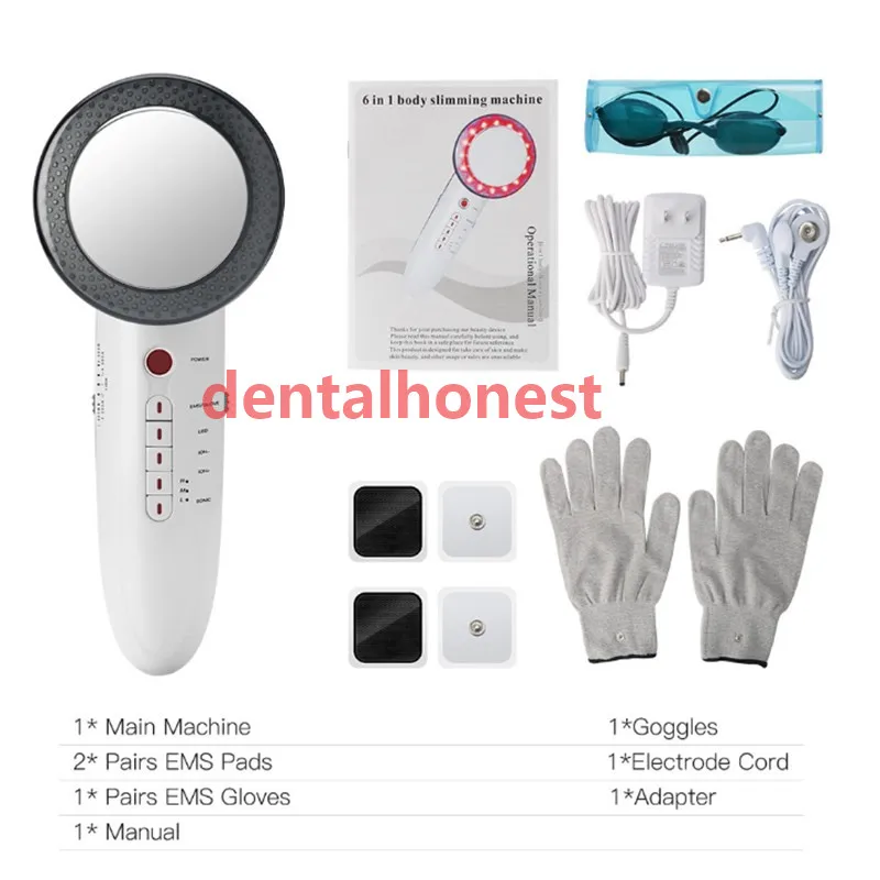 EMS массажер для похудения тела ультразвуковая инфракрасная антицеллюлитная