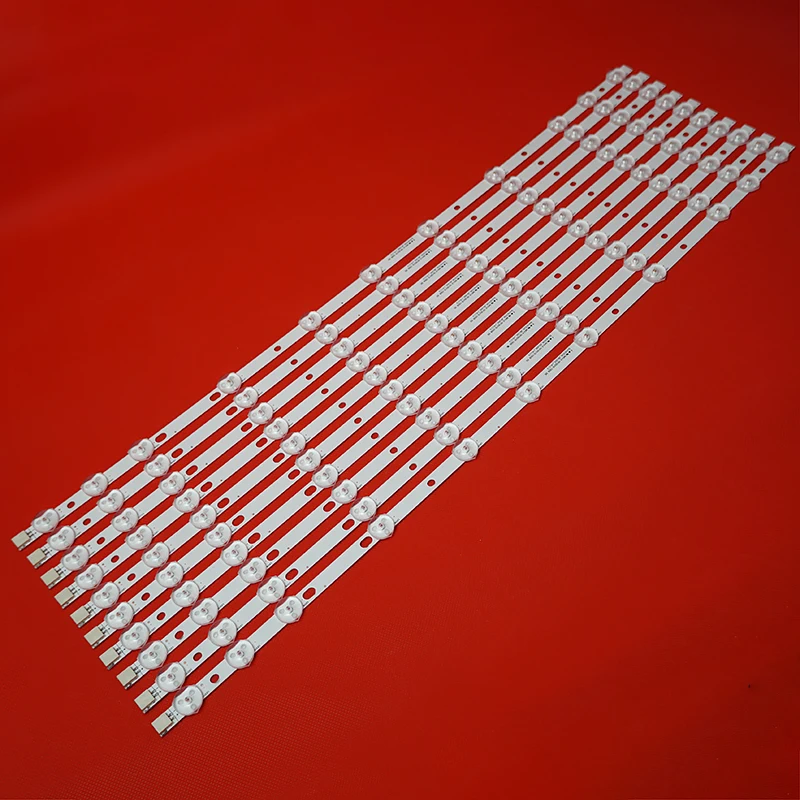 

(New Original) 10-30 PCS/lot 11LED 575mm LED strip for VESTEL 32 inch REV0.2 VES315WNDS-01 32HXC01U 32D1333DB VES315WNDL-01