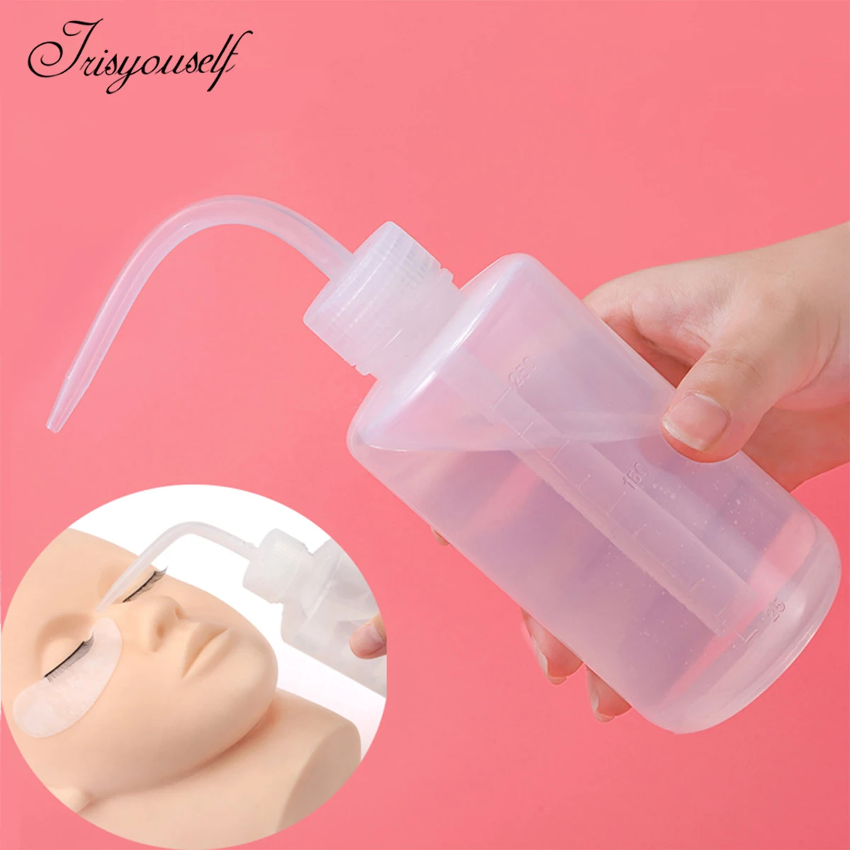 Бутылочка для мытья ресниц инструмент наращивания бутылочка удаления локтя