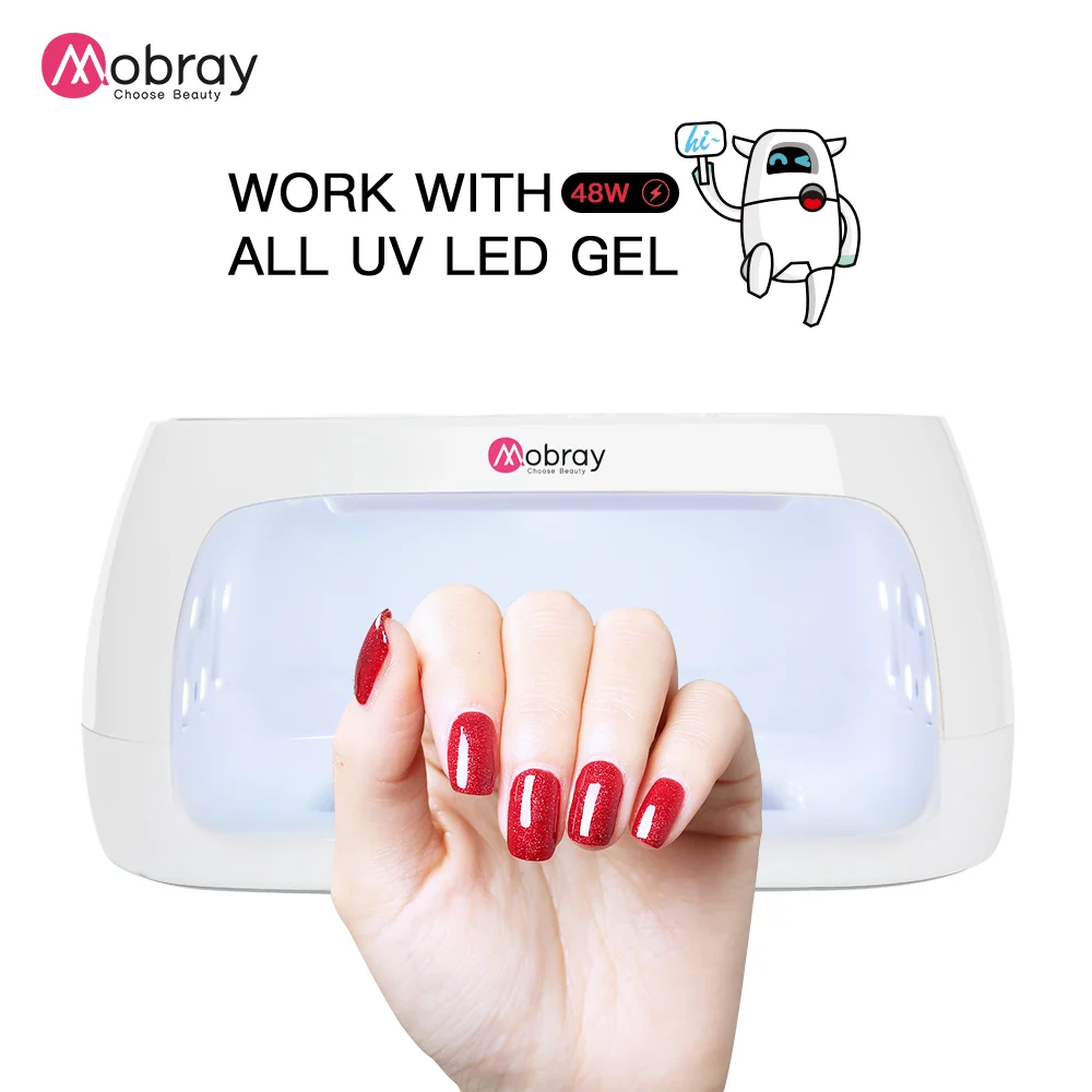 УФ светодиодный светильник для ногтей сушилка 48 Вт ледяная лампа маникюра