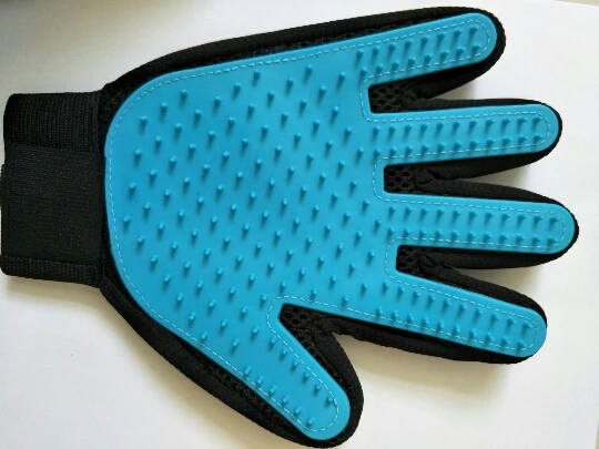 Перчатка щетка для домашних животных кошек уход за кошками собаками лошадьми