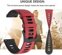 20mm silicone watch band for forerunner 245 245m strap fit for forerunner 645 samsung gear s2 vivoactive 3 hr