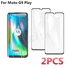 2 шт. Закаленное стекло 9D для Moto G9 Play Защитная пленка для экрана 6,5 дюймов пленка для полного покрытия для Motorola G9 Plus 6,81 дюймов переднее зеркало Flim