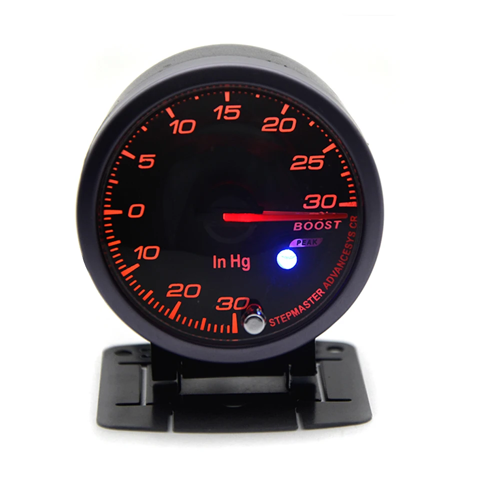 2 5 дюймов 60 мм Boost Turbo Gauge PSI белый и оранжевый двойной светодиодный дисплей с