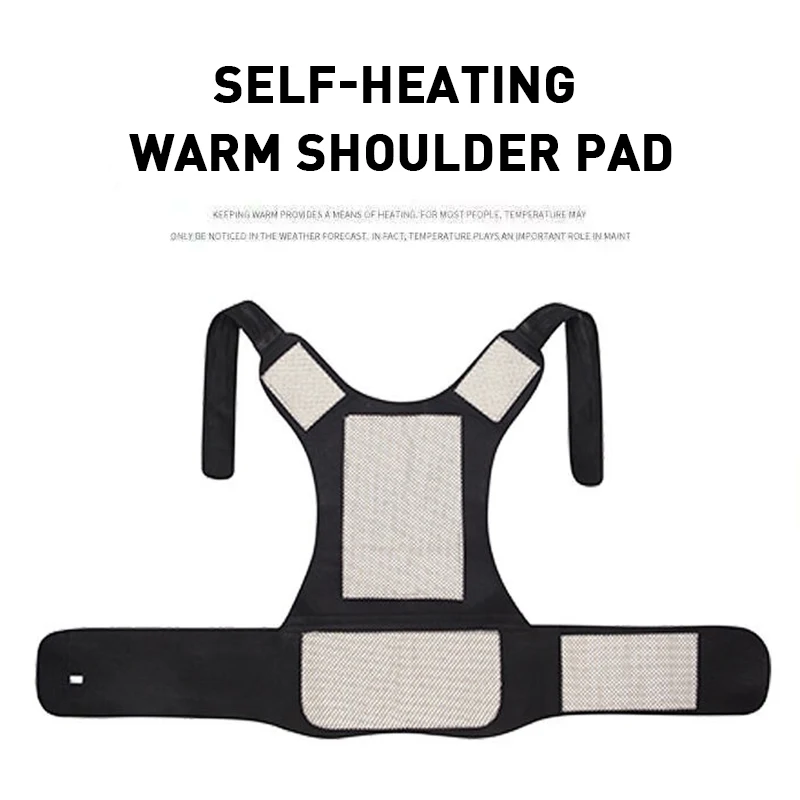

Tourmaline Vest Self Heating Brace Support Belt Magnetic Therapy Thermal Warm Waistcoat Spine Back Shoulder Lumbar Pain Relief