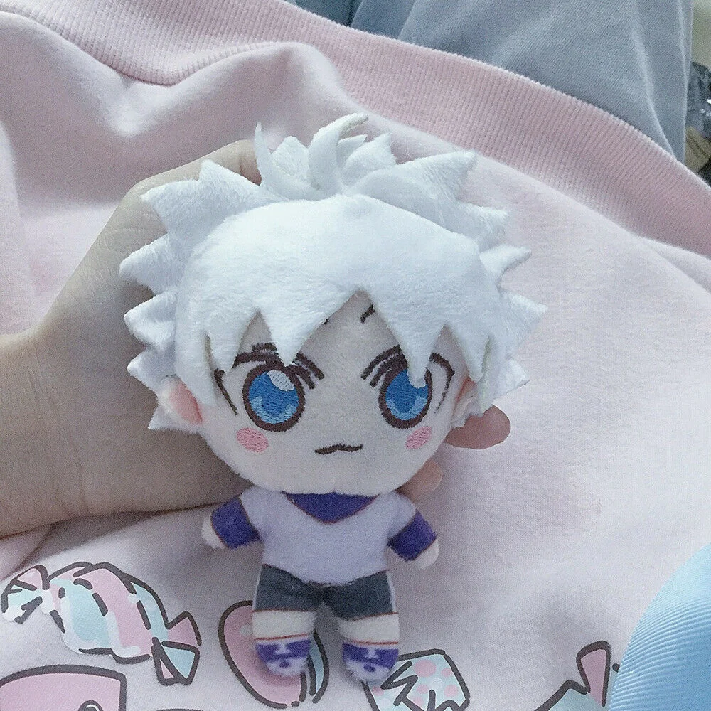 LLavero de Anime HUNTER x Illumi Killua Zoldyck Kulolo аксессуары для косплея игрушка из плюша relleno