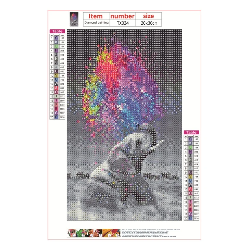 

Animals Series DIY 5D Full Drill Diamond Painting Embroidery Cross Stitch Kits Rhinestone Wall Home Decoration Craft for
