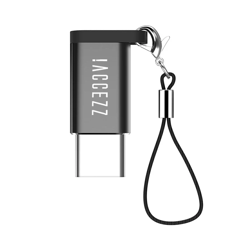 ! ACCEZZ 2 шт. микро USB к Type-C конвертер для One Plus 5 Xiaomi Mi6 4S 4C LG OTG адаптер быстрое зарядное