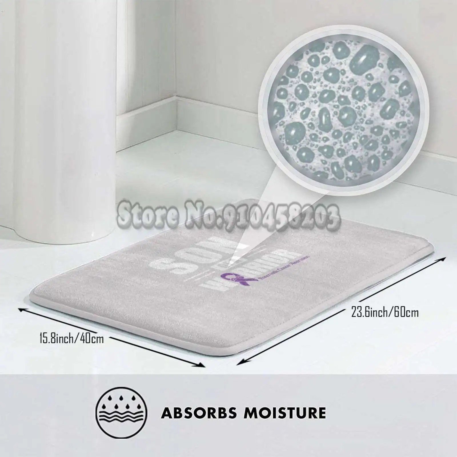 Униформа для поддержания рака поджелудочной железы коврик воин Зеленый подарок