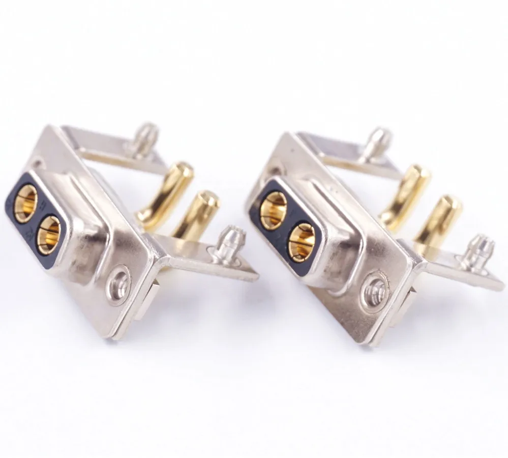 2 шт. Высокая мощность 30A 2W2 разъем D Sub комбинированный сосуд гнездо силовая Панель