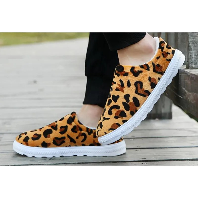 COSMAGCI/Новинка 2019 года зимние женские лоферы с плюшевой подкладкой из кожи