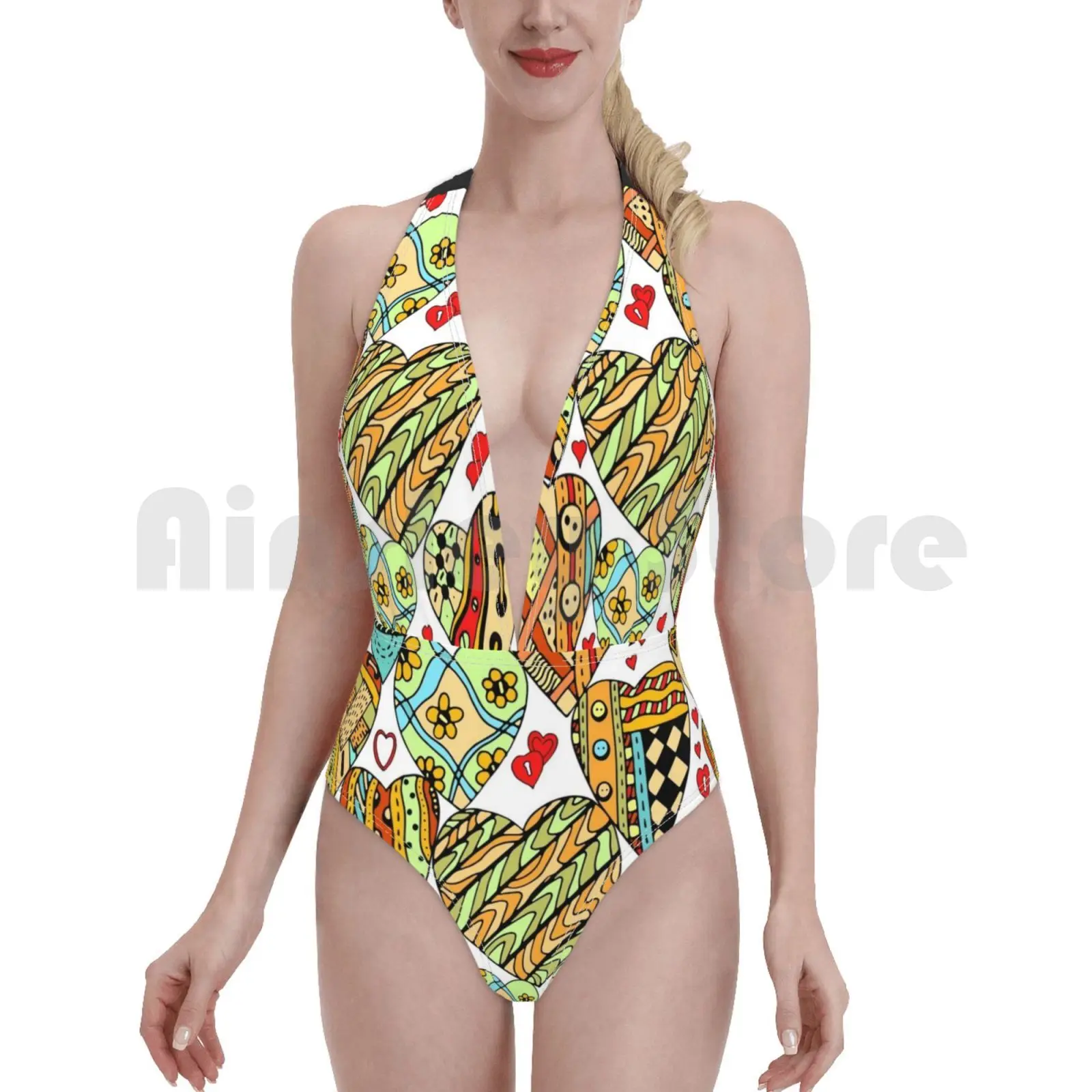 

Swimsuit one piece Bikini Padded 5