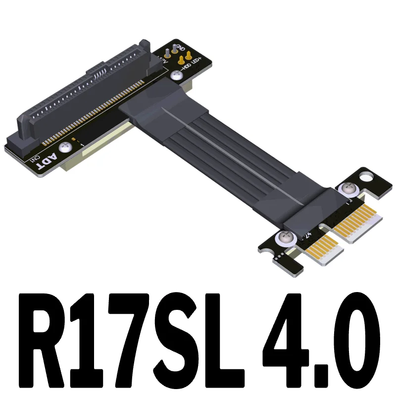 

U.2 interface U2 to PCI-E 4.0 X1 SFF-8639 NVMe pcie extension data transfer cable PCIe4.0x1 gen4, 16G/bps