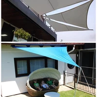 sun shade sail triangle waterproof sun shelter outdoor awning uv triangle awning patio garden backyard awning canopy sun shelter